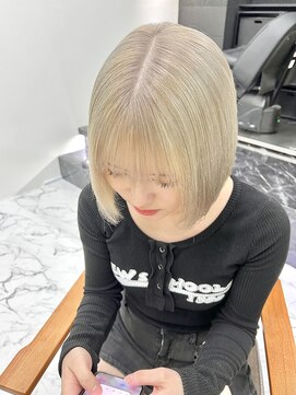 チュダック(ChuDuck) 韓国風《ミルクティー》ブリーチ/ケアブリーチ/ダブルカラー