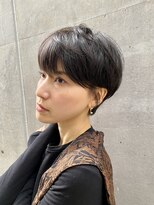 ハルキ ミナト ジャパン オオサカ(HARUKI MINATO japan OSAKA)&nbsp;40代50代小顔似合わせカットくびレイヤーエモージュ大人可愛い