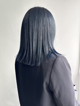 ヘーゼル 博多(HAZEL.) KAZ/韓国風ブルーブラック