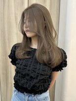 ウェイズトウキョウ 新宿店(Ways TOKYO)&nbsp;レイヤーカット　ベージュカラー　ハイライトカラー