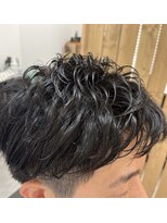 シープラス(C+)&nbsp;ツーブロック、ニュアンスパーマ