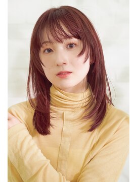 アイワナゴーホーム コンセント(I WANNA GO HOME CONCENT) 顔周りレイヤーピンク　中野