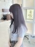 黒染め&暗髪からの２回ブリーチオンカラー＋トリートメント30%off