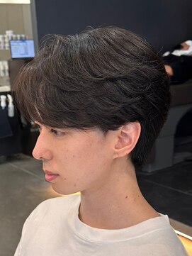 バース 河原町店(BIRTH) 曲がる縮毛矯正韓国風センターパート
