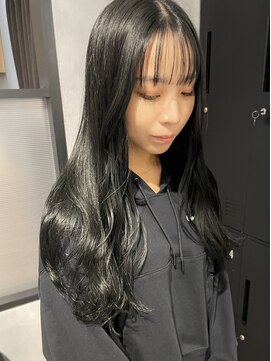 ステキナコト 日野(sutekinakoto) ブルーブラック/髪質改善/酸性ストレート/縮毛矯正/白髪ぼかし