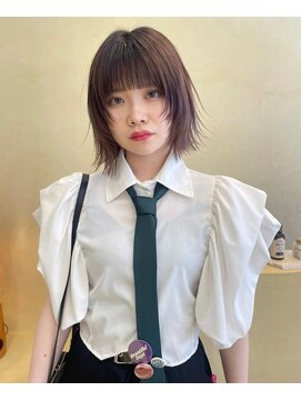 スニュウ(snuw) 【snuw mina】レイヤーカット/ボブレイヤー/伏見