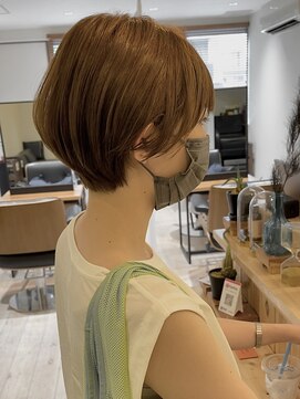 ニコヘアデザイン(NICO hair design) ☆NICO☆マットゴールドショート
