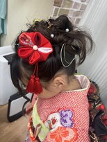 サロンド ジェー(サロンドJ)&nbsp;七歳着付けヘアセットアレンジ