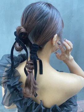 ヘアセットサロンシャルメ 梅田店(Hair Make Salon CHARMER) 《ヘアセット》タイトヘア！ツインアレンジ♪