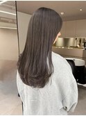 グレージュカラー/髪質改善/美髪/暗髪/レイヤーカット[恵比寿駅]