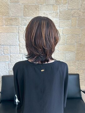 ヴァン カウンシル 川口店(VAN COUNCIL) ふんわりくびれウルフミディ【東川口　ウルフヘア】