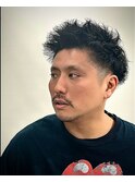 刈り上げスパイキーショート
