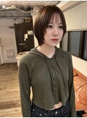 伸ばしかけにもおすすめ！オシャレボブウルフ！！