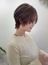 ヘアースタジオ ゼン(hair studio Zen) ショートウルフ/10代20代30代/【木本】