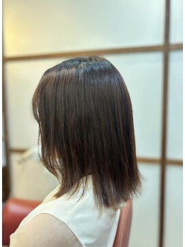 ムードコア 関内店(mu;d Coa) ミディアム 外ハネ