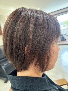 ヘアー グリース(hair GREASE) 襟足スッキリボブ