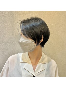 フラッグ ヘアー 天神西通り店(Flag HAIR) ショートヘアマッシュショート