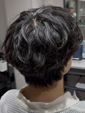 【シャドウパーマ】マッシュ/メンズパーマ/メンズカット/池袋