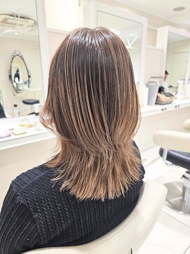 アッシュ 二俣川南口店(Ash) ◆レイヤースタイル/ベージュベース/バレイヤージュ