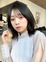 ケーツー エソラ池袋店(K-two)&nbsp;くびれミディ*ミディアムレイヤー*シースルーバング*顔周り