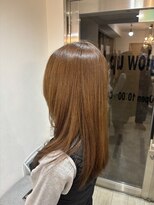 グロウアップバイトゥエンティーフォー 忠岡(glow up by24)&nbsp;艶感オレンジブラウンミディ