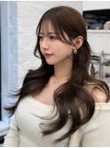 韓国ヘア/韓国スタイル/縮毛矯正/髪質改善/レイヤーカット