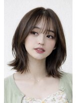 ムーン 仙台一番町店(OON)&nbsp;ミディアムレイヤー/くびれレイヤー/ダークブラウン/仙台