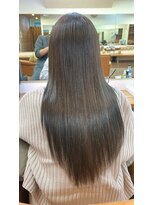 ノッシュ 七隈店(Hair Spa Nosh)&nbsp;オリーブカラー＋縮毛矯正