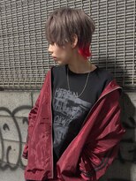 カプセル(capsule)&nbsp;グレージュ × レッド♪ デザインカラー