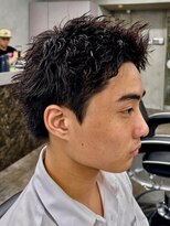 ニコトウキョウ 新宿(nico TOKYO)&nbsp;刈り上げアップバングスパイキーショートパーマスパイラルパーマ