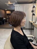 テト(teto) 30代40代50代ショートレイヤー前髪あり