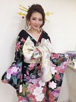 ヘアーセットサロン ピンキー(Hairset Salon Pinky) Pinky☆振袖花魁スタイル