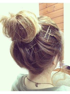 ハーツヘアーズ 上安店(HEARTS hair's) おだんごアレンジ