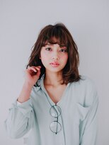 美容室 リズヘアー 稲毛店(Riz hair)&nbsp;セミウェットなフリンジバング