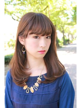 ビームズ ヘアー ブラン(Bee ms HAIR Blanc+) ビームズヘアー　ベージュブラウン　ストレート　今池　千種