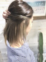 ヘアーアンドリラクゼーション ナスカ(Hair&Relaxation NazcA) グレーインナーカラー