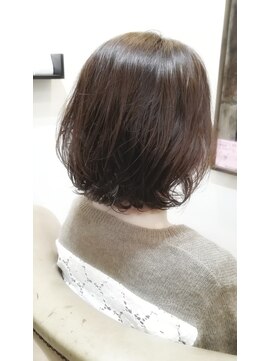 ヘアースペースシャルム (HAIR SPACE Charme) 大人かわいい　ラベージュ　ニュアンスくびれミディ♪