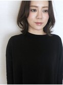 ミルクティーレイヤーボブ