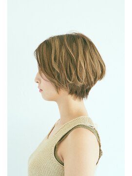 ジュール 銀座(Joule) 大人カジュアルなヘルシーベージュショート[銀座]