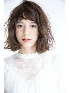 ビューティーアンドケアカロン(Beauty and Care CALON) 【ふんわりラフなウェーブ】エアリーミディアムヘア