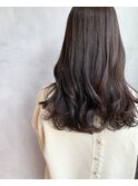 [kichi.] チョコレートブラウン×セミロング