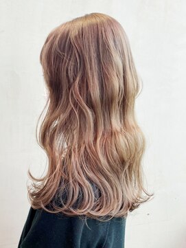 アイティー バイ アルバム 浦和店(IT by ALBUM) ベージュロング_クールショートピンクベージュボブルフ_ba306382