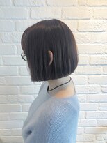 デイジー インデックスヘア 大島店(DAISY index hair) 乾かすだけでまとまる大人ボブ エアリーミディ ラベンダーピンク