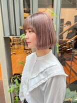 チックタック モーガン モデル(TICK-TOCK MORGAN Model)&nbsp;【ゲストスナップ】シルキーラベンダー