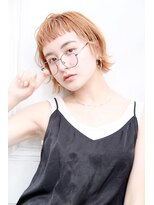 オーシャン(Ocean)&nbsp;[OCEAN Hair&Life藤原純] 切りっぱなしミルクティーカラー☆