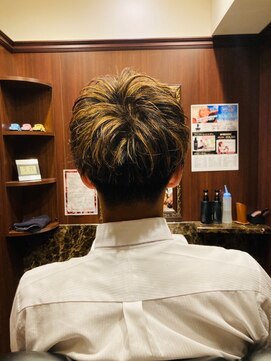 ヒロギンザ 田町店(HIRO GINZA) 今の流行り！メッシュスタイル/ブリーチ/ヒロ銀座/田町
