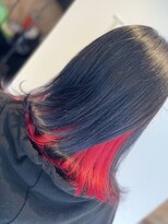 ラビスモア(Lovis moa)&nbsp;魅力倍増カール/セミディ/シアーカラー/ダークアッシュ/姫カット