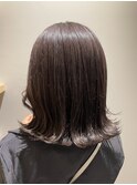 ラベンダーグレージュ×ベルボブ