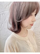 カモン(CAMON)&nbsp;[CAMON. ]#カシスグレージュ#大人かわいいヘア#こなれミディ