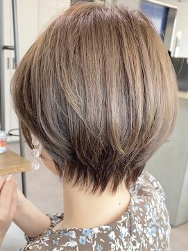 ミモザ(Mimosa) 《Mimosa》丸みショートヘア◎コンパクトショート